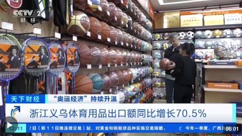 奥运经济 升温 义乌工厂赶订单 周边产品排产至5月底