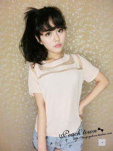 2013夏款甜美风糖果色U型混纱雪纺衫 毛腈混纱的灵动乐章